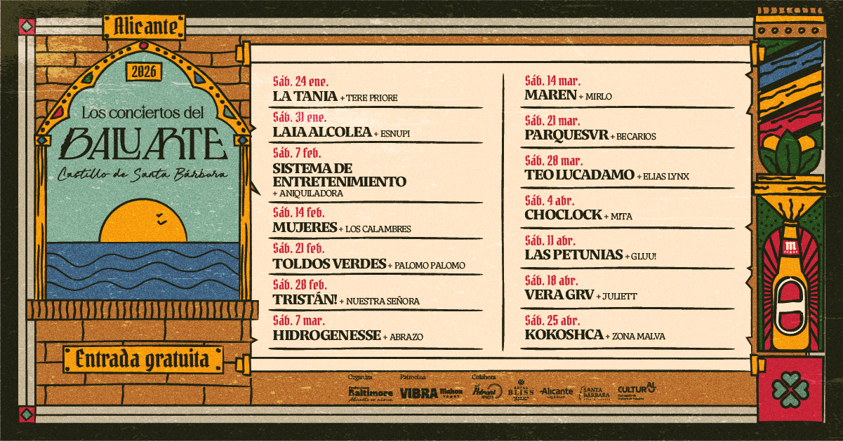 Los Conciertos del Baluarte regresan con una nueva temporada  